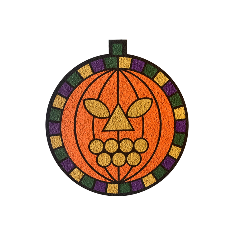 Sacred Pumpkinometry Halloween Moodmat